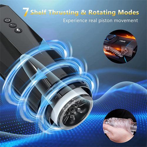 7 Powerful Thrusting & Rotating Stroker - Delightor