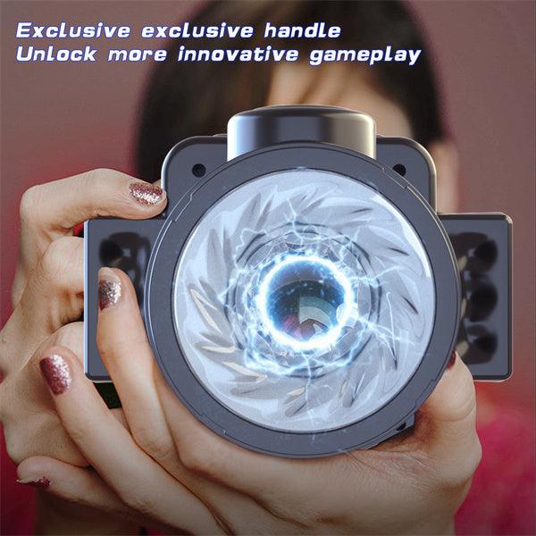 7 Thrusting & Vibrating SLR Camera Shaped Stroker - Delightor