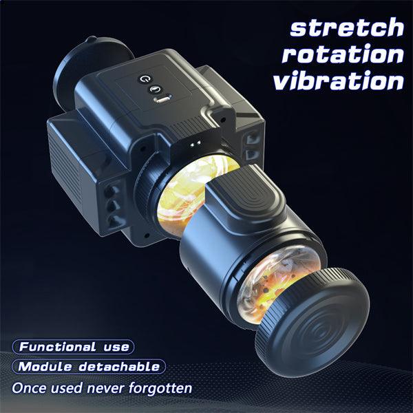 7 Thrusting & Vibrating SLR Camera Shaped Stroker - Delightor