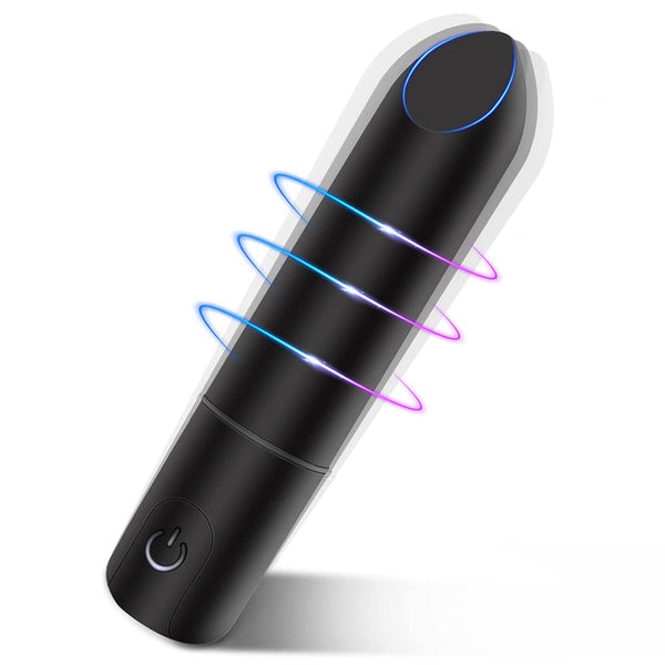 Bullet Vibrator with Angled Tip for Precision Clitoral Stimulation