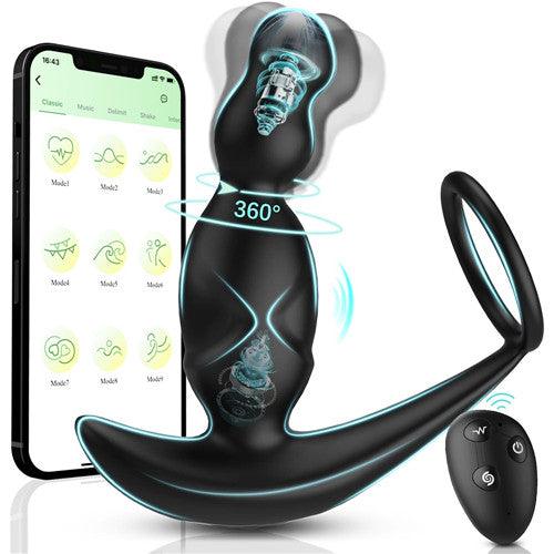 App & Remote Control Anal Vibrator Megan - Delightor