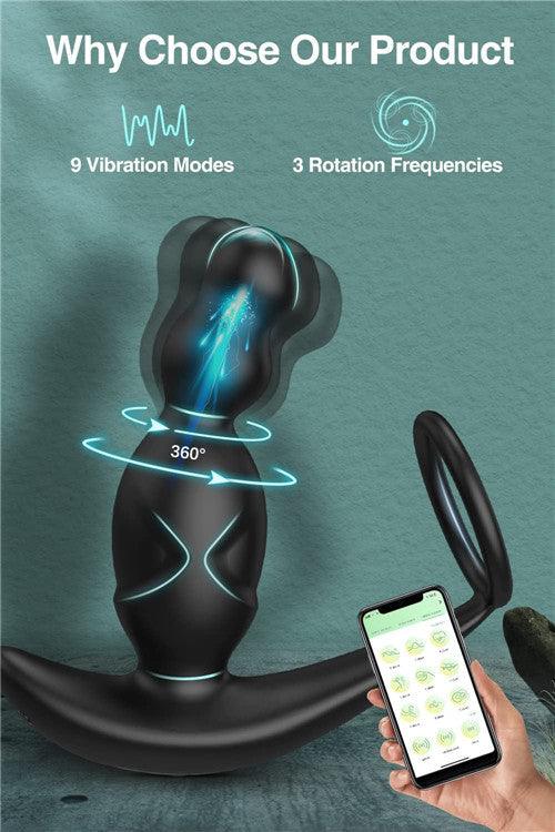 App & Remote Control Anal Vibrator Megan - Delightor