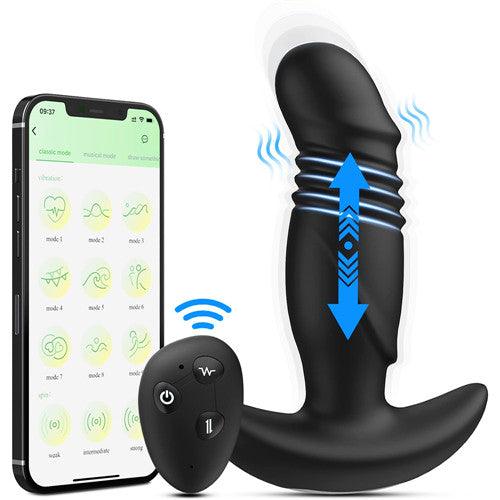 App & Remote Control Anal Vibrator Natalie - Delightor