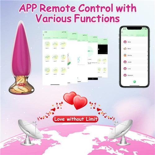 App & Remote Control Anal Vibrator Sharpay - Delightor