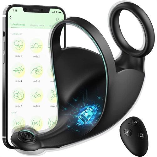 APP & Remote Control Vibrating Penis Rings Eigil - Delightor