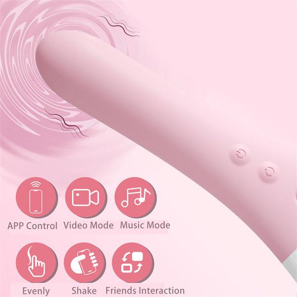 APP Controlled Vibrating Scissors Vibrator - Delightor