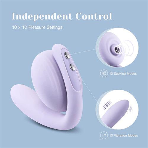 Bendable Clitoral Sucking Vibrator Lala - Delightor