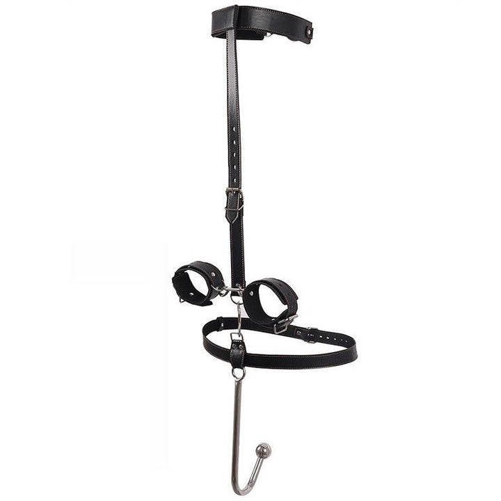 Butt Plug Hook Rope Hook with BDSM Toggle Mouth Handcuffs - Delightor