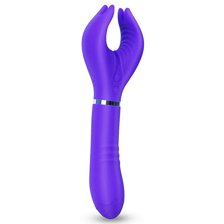 Clamp Clitoral Vibrator Rosabelle Purple - Delightor