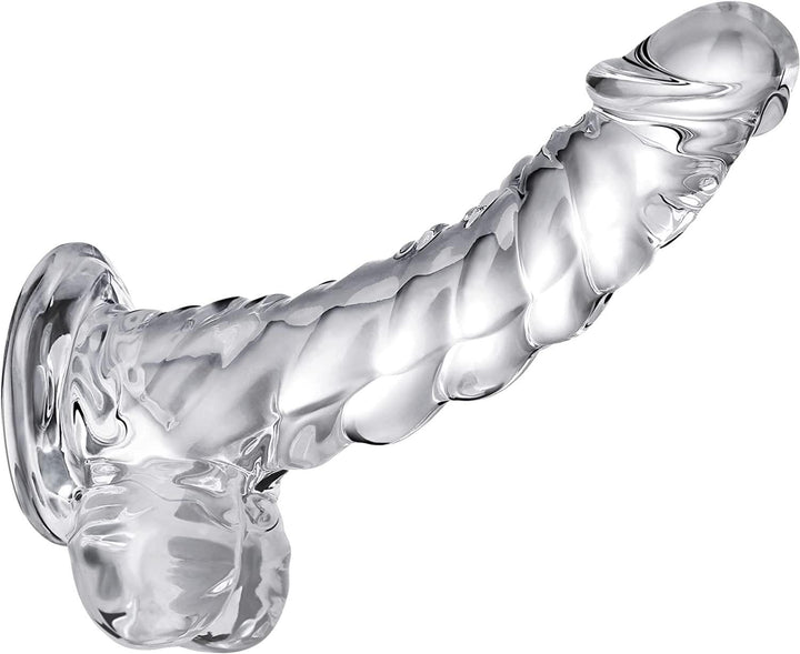 Clear Dildo 9 Inch G spot Monster Dildo - Delightor