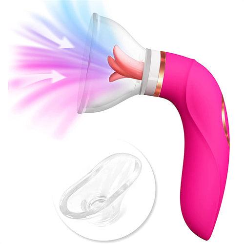 Clitoral Sucking Vibrator Vitia Hot Pink - Delightor