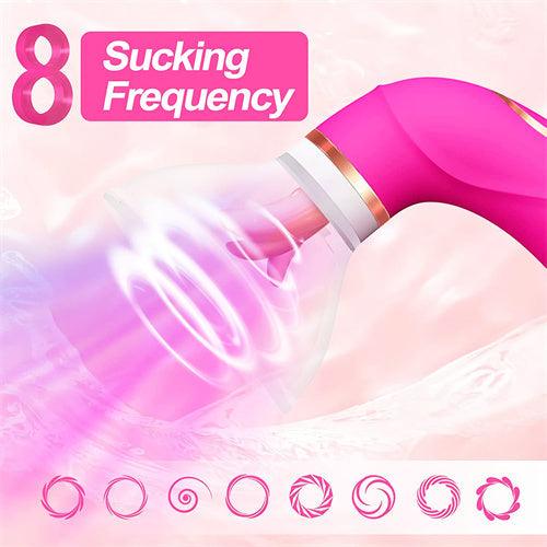 Clitoral Sucking Vibrator Vitia Hot Pink - Delightor