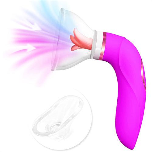 Clitoral Sucking Vibrator Vitia Hot Pink - Delightor