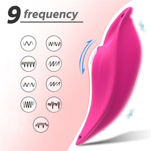 Female Wireless Vibrating Panty Purple - Delightor