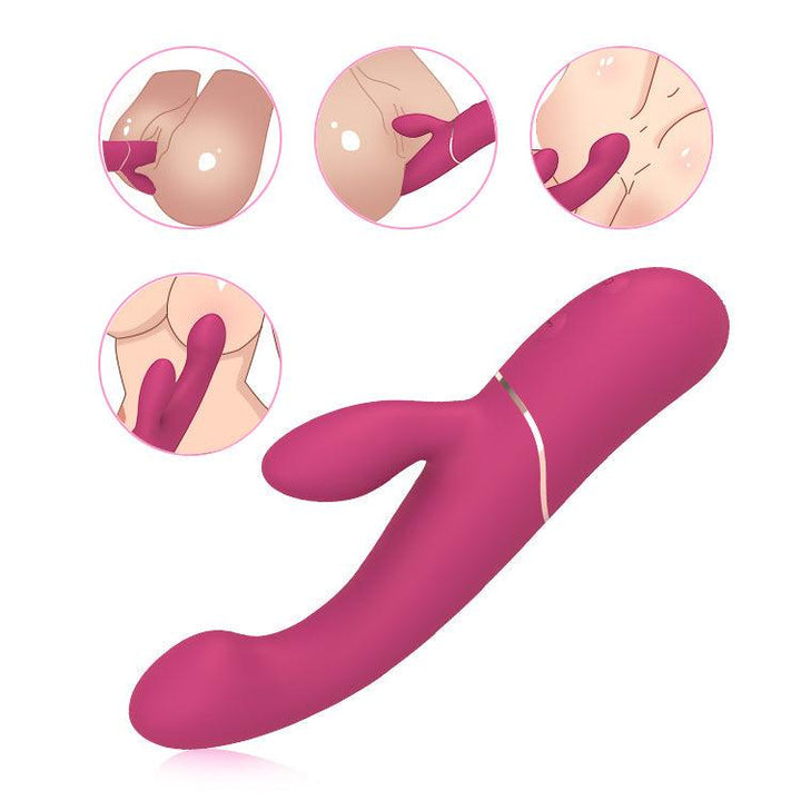 G Spot Vibrator & Rubbing Clit Stimulator - Delightor