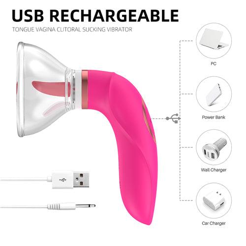 Handheld Sucking Vibrator - Delightor