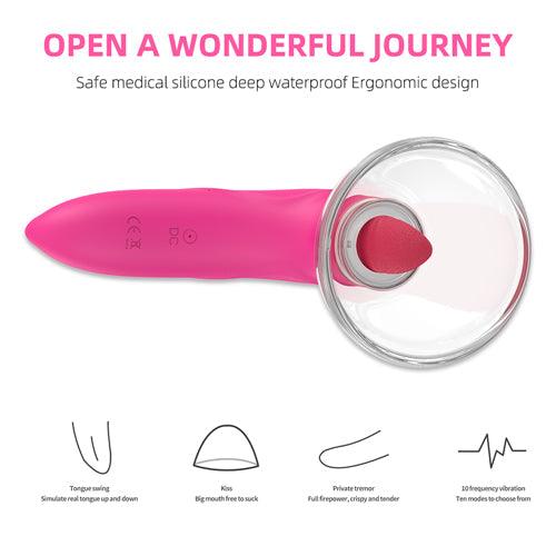 Handheld Sucking Vibrator - Delightor