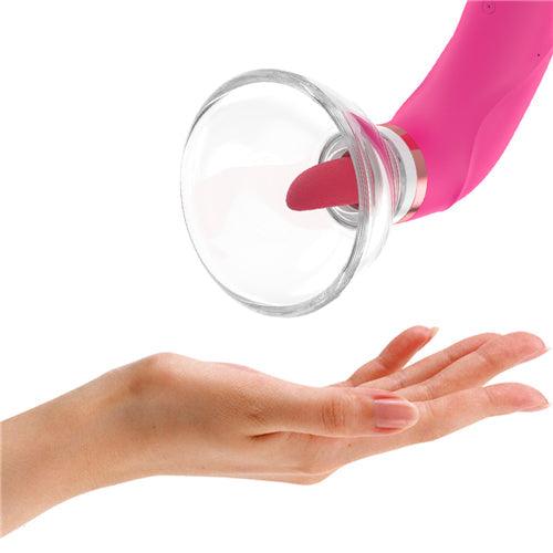 Handheld Sucking Vibrator - Delightor