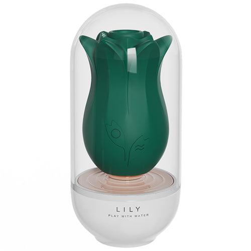 Lily Vibrator Green - Delightor