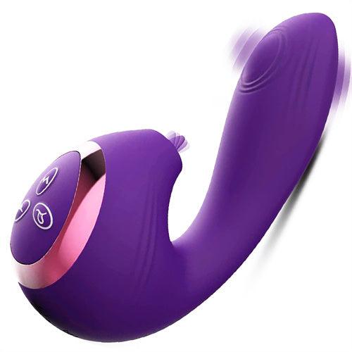 Pulsating & Licking & Vibrating G spot Vibrator - Delightor