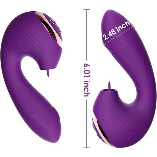 Pulsating & Licking & Vibrating G spot Vibrator - Delightor