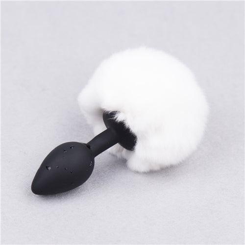 Rabbit Tail Butt Plug_Silicone