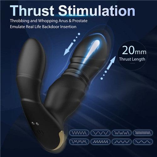 Remote Control Thrusting Anal Vibrator Ingram - Delightor