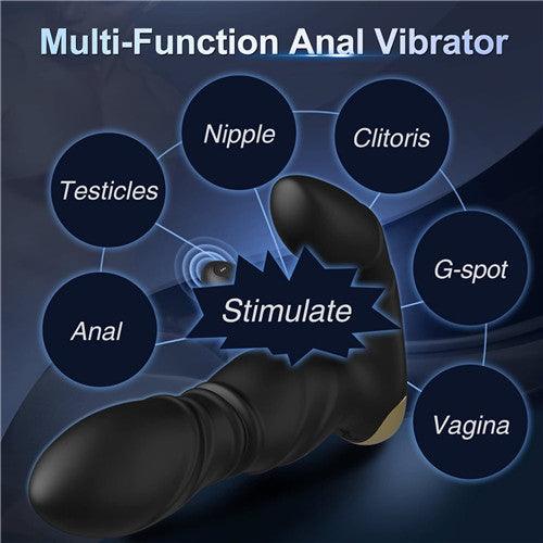 Remote Control Thrusting Anal Vibrator Ingram - Delightor