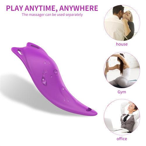 Remote Control Vibrating Panties Hot Pink - Delightor