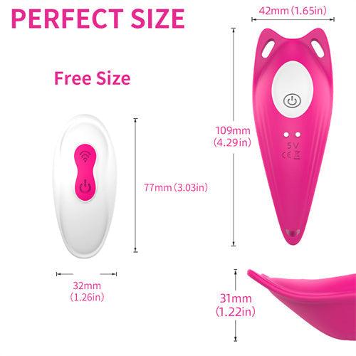 Remote Control Vibrating Panties Hot Pink - Delightor