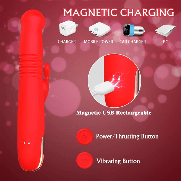 Roating Rabbit Vibrator - Delightor