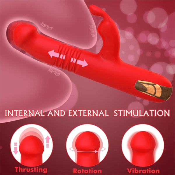 Roating Rabbit Vibrator - Delightor