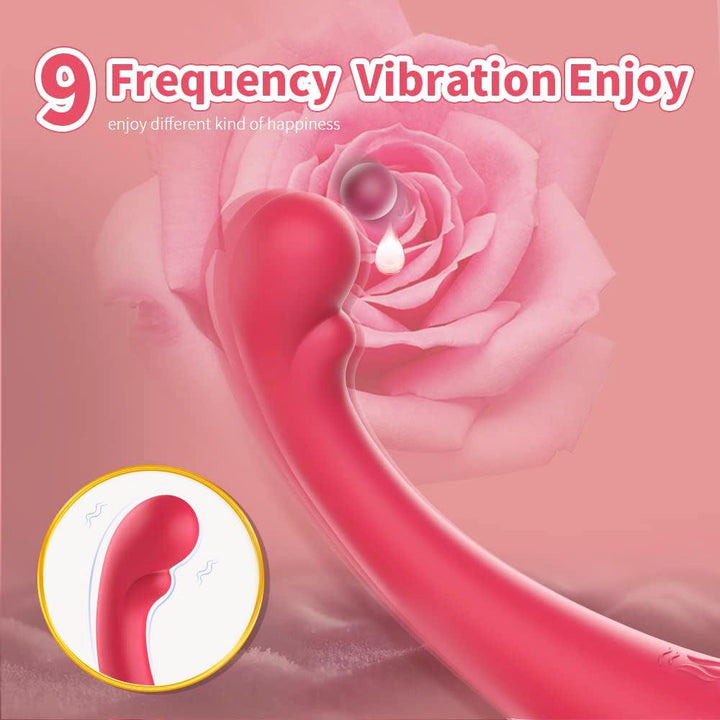 Rose Toy Clitoral Tongue Licking Vibrator Erin - Delightor