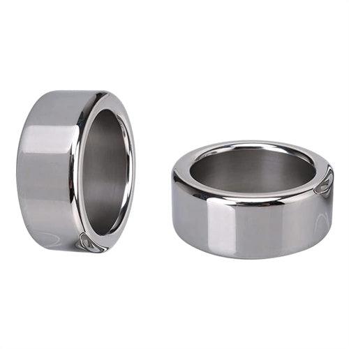 Stainless Steel Cock Ring Male Delaying Ejaculation Penis Ring - Delightor