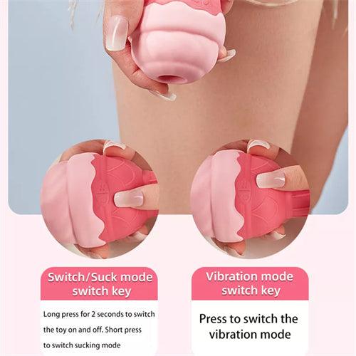 Sucking Ice Cream Vibrator - Delightor