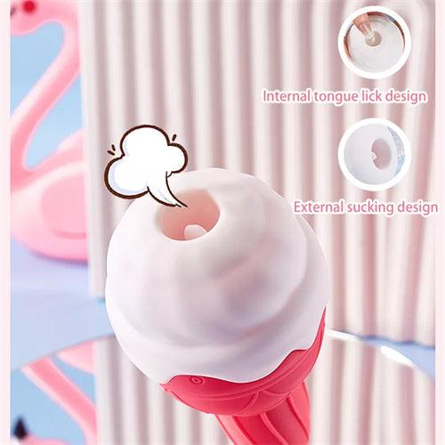 Sucking Ice Cream Vibrator - Delightor