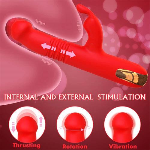 Thrusting G-Spot Rabbit Vibrator Cash - Delightor