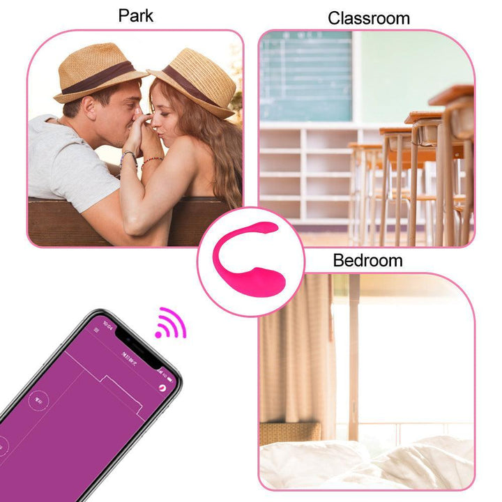 Wearable Panty APP Control Vibrator Vagina G-spot Clitoris Stimulator - Delightor