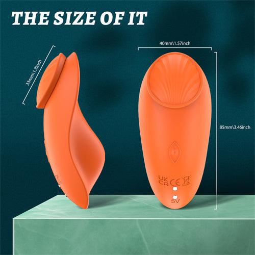 Wireless Remote Control Panties Vibrators Orange - Delightor