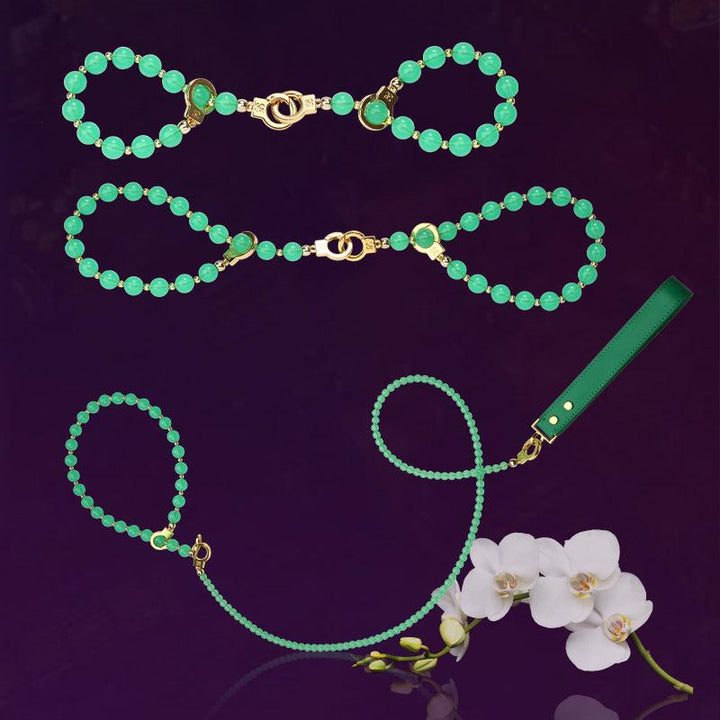 SEVANDA Pearl Jade Bondage &amp; Restraint Set - Delightor