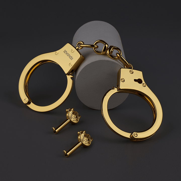 SEVANDA Love-slave &amp; Pretty-sub BDSM Bondage-Toy Handcuffs Sets - Delightor