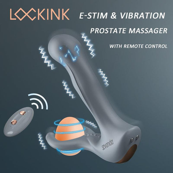 SEVANDA E-stim &amp; Vibration Prostate Massager - Delightor